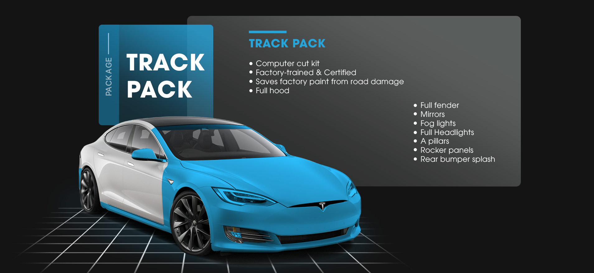 Tesla Track Pack PPF 